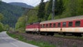 Electric locomotive 162 005-3 - Slovak Railways Royalty Free Stock Photo